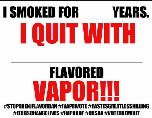 Peaceful Protest to Protect Vaper's Rights