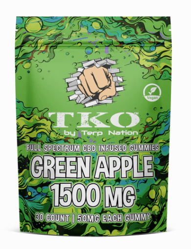 Full Spectrum CBD Infused Green Apple 1500mg