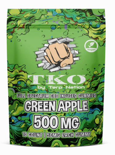 Full Spectrum CBD Infused Green Apple 500mg