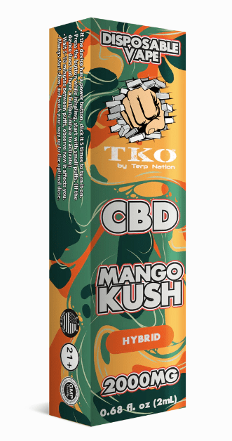2000mg CBD Disposable Vape By TKO