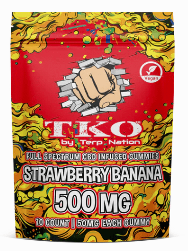 Full Spectrum CBD Infused Strawberry Banana 500mg