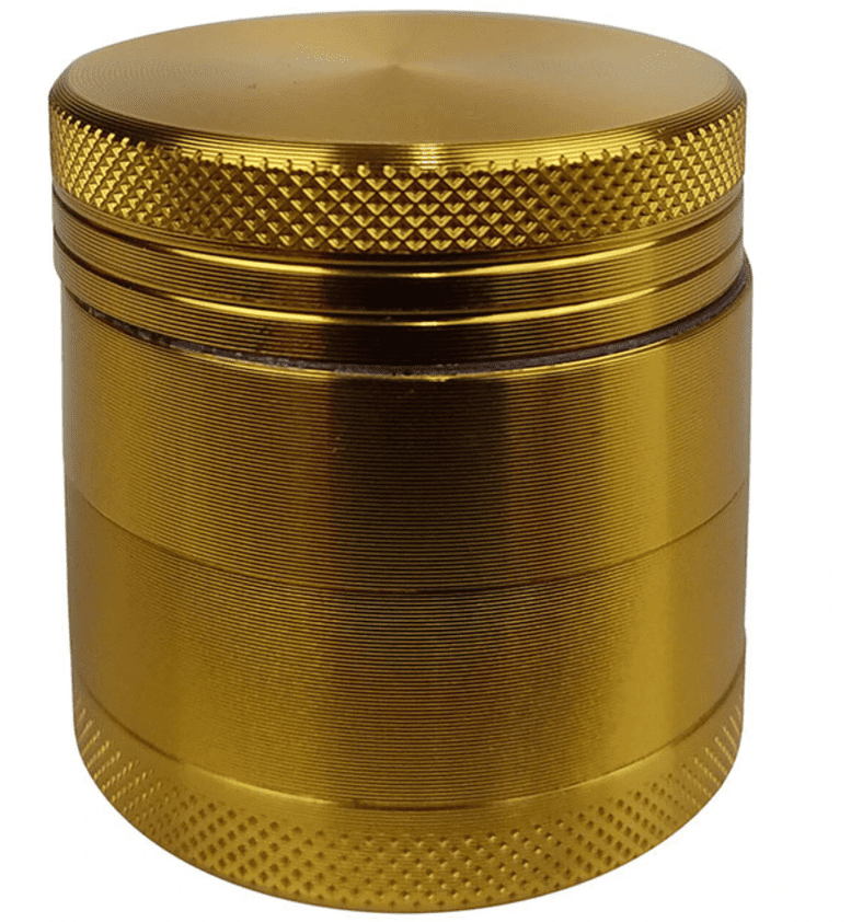 40mm 4Part Aluminum Grinder Gold