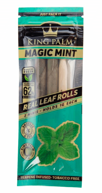 Mini 2pk By King Palm Magic Mint holds 1gm each
