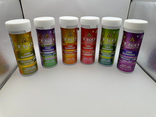 Full Spectrum CBD Infused Gummies By TKO