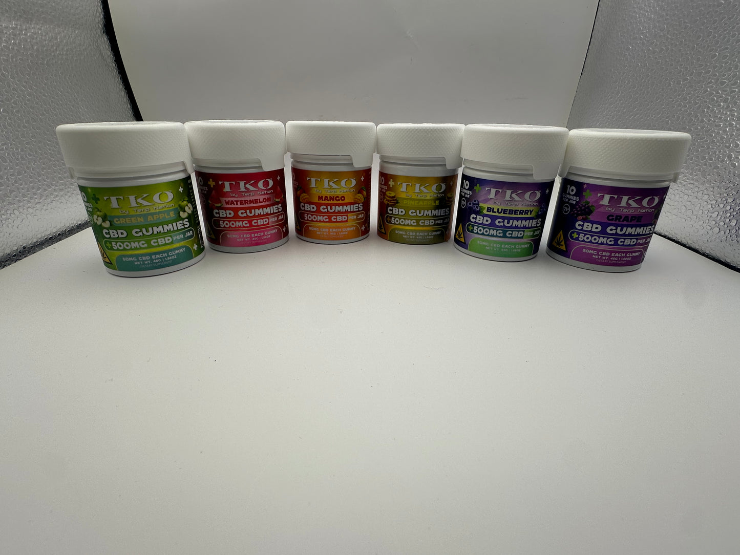 Full Spectrum CBD Infused Gummies By TKO