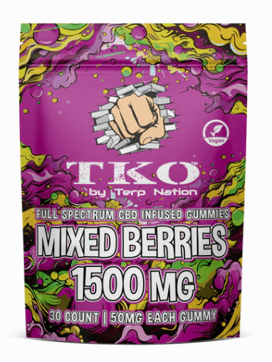 Full Spectrum CBD Infused Mixed Berries 1500mg