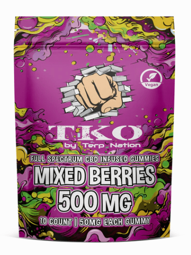 Full Spectrum CBD Infused Mixed Berries 500mg
