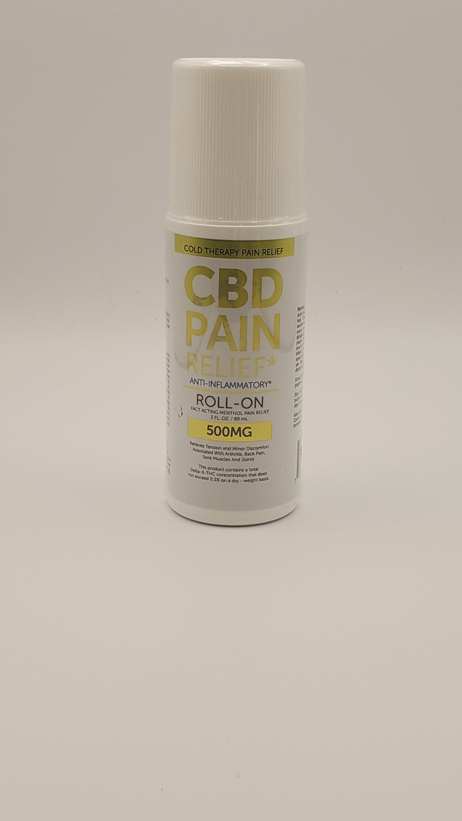 CBD Roll-On Cold Therapy Pain Relief By TKO (Anti-Inflammatory) 500mg