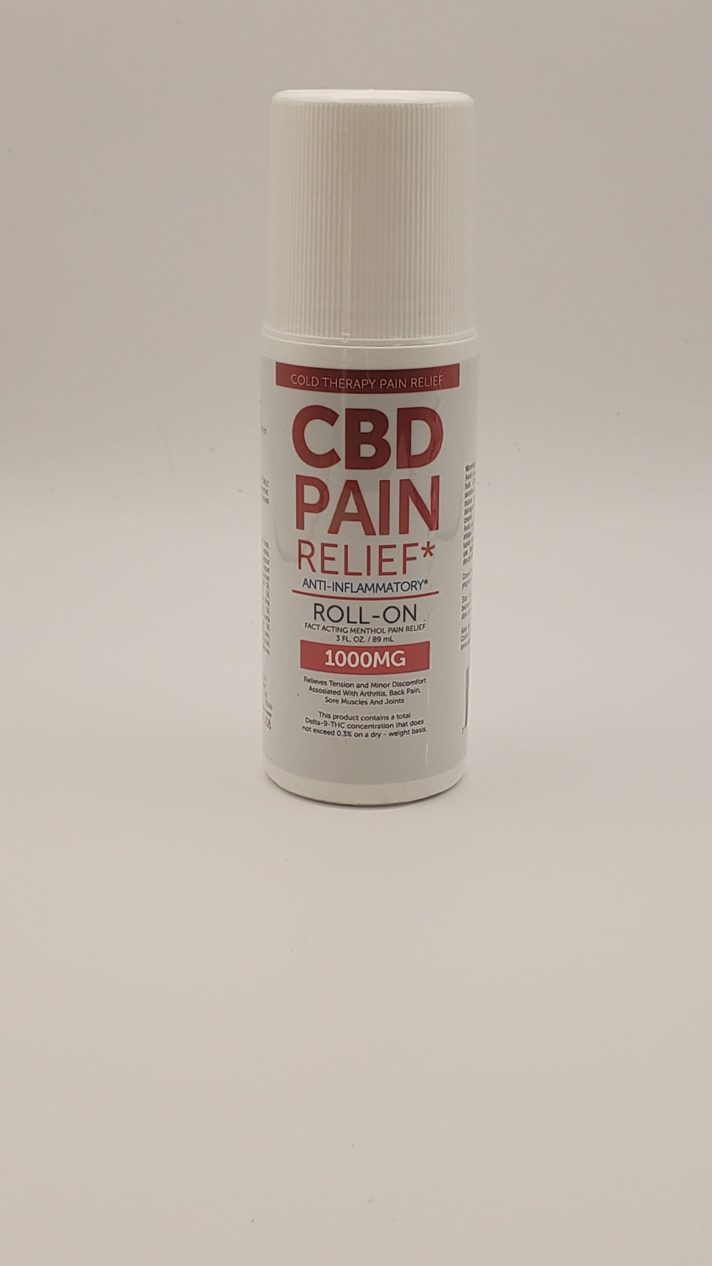 CBD Roll-On Cold Therapy Pain Relief By TKO (Anti-Inflammatory) 1000mg