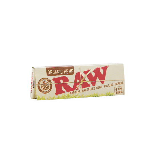RAW Organic Hemp 1-1/4 Rolling Papers